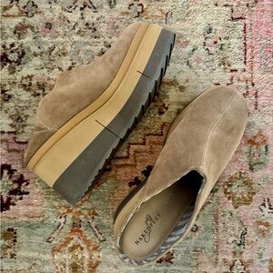 Naked Feet Women's Suede Platform Shoes